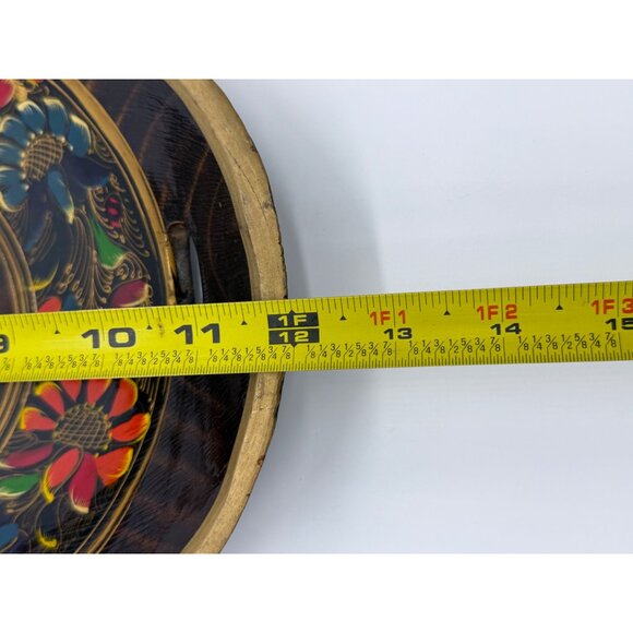 Habitat International Vtg Wooden Serving Tray England Hand Made - Picture 9 of 9